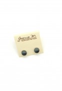 Tiny Round Glass Studs